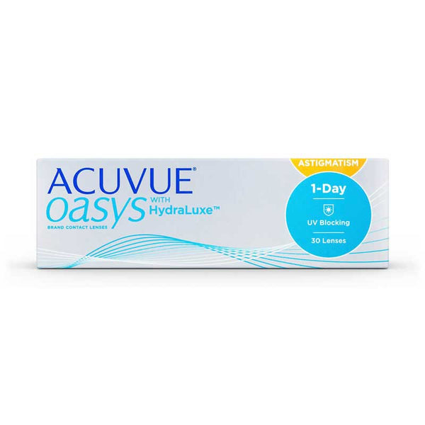Acuvue Oasys Hydraluxe 1 day Astigmatism 30-pack